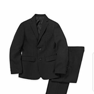 Van Heusen Herringbone Suit - Boys Size 12